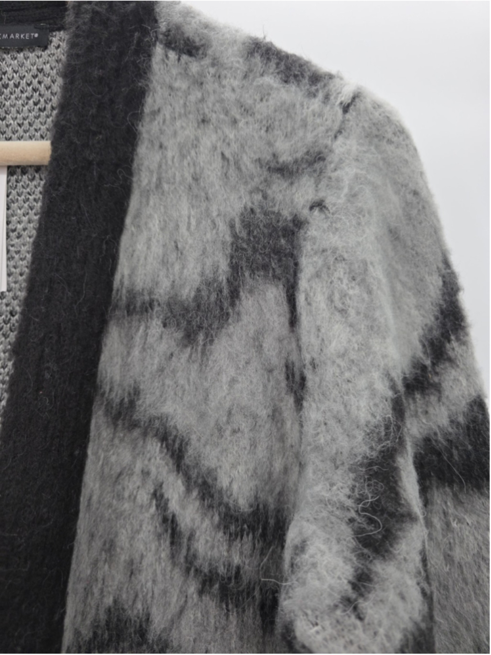 White House Black Market M Cardigan Alpaca Wool Luxury Old Money Preppy Chic$140 - Picture 12 of 16